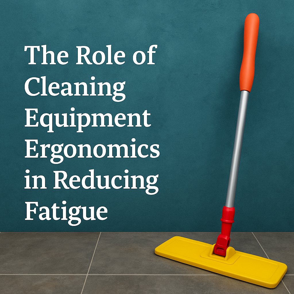 The Role of Cleaning Equipment Ergonomics in Reducing Fatigue